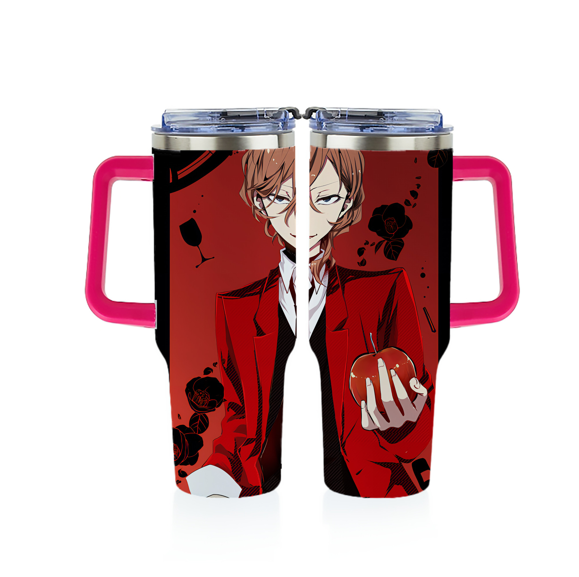 （画像用） 文豪ストレイドッグス Bungo Stray Dogs 1200ｍLフルプリント車用タンブラー
